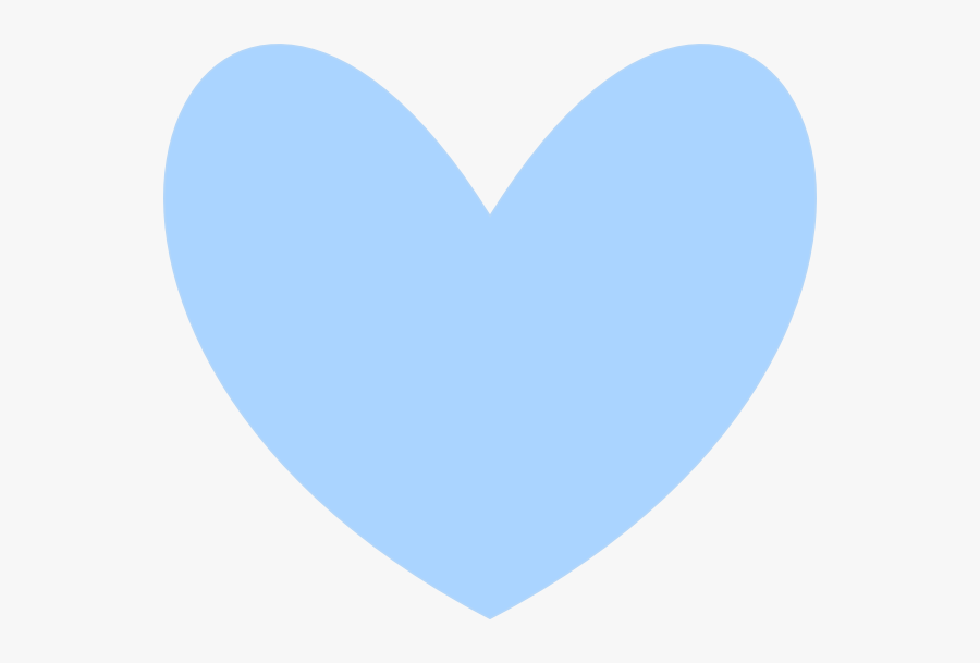 Solid Blue Heart Svg Clip Arts - Heart, Transparent Clipart