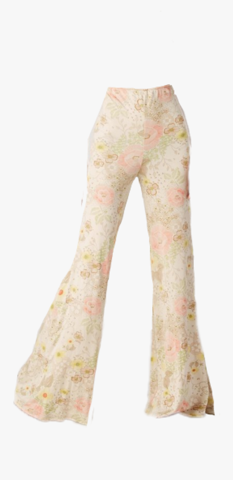 #70s #pants #hippie #60s #70saesthetic #60saesthetic - Pajamas, Transparent Clipart