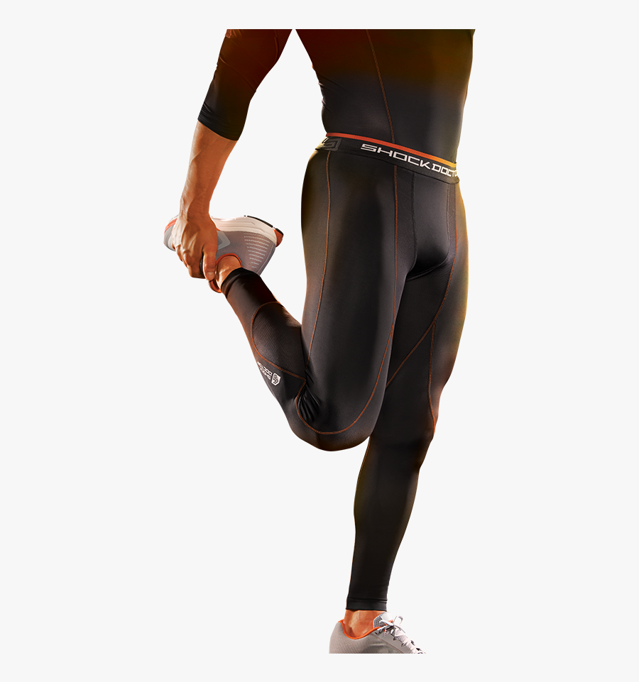 Shock Doctor Compression Tights, Transparent Clipart
