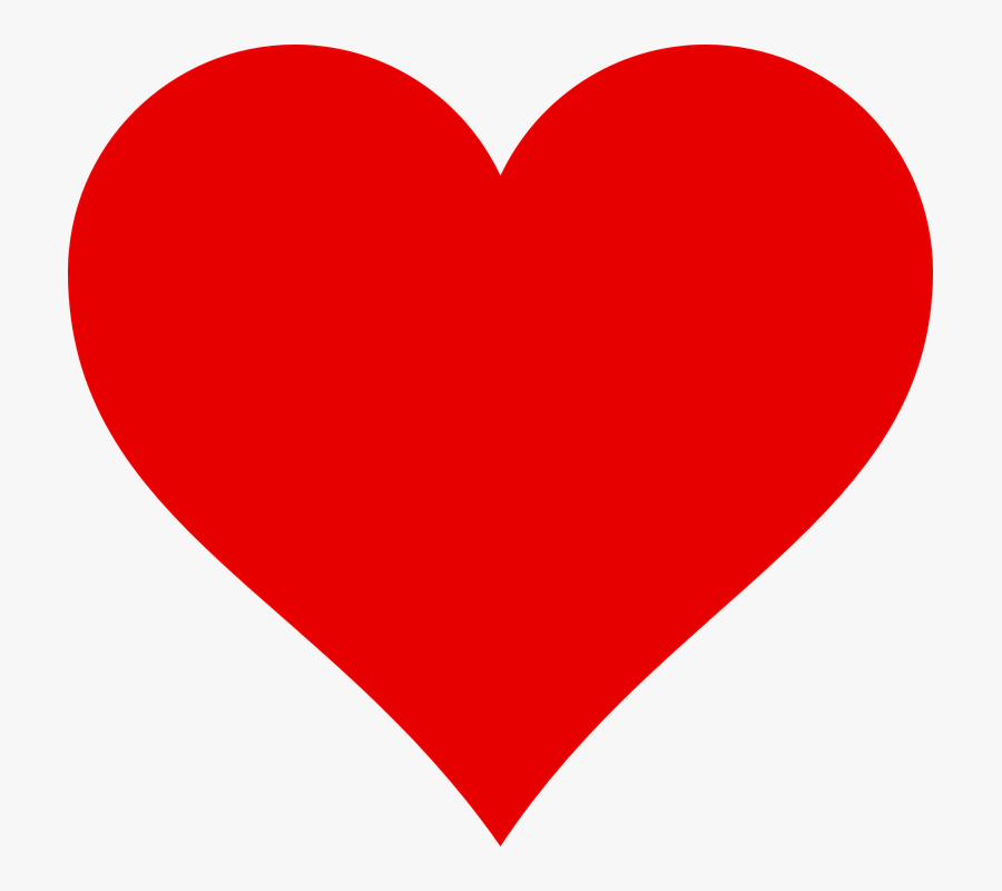 Love Heart, Transparent Clipart