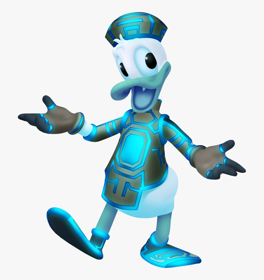 Kingdom Hearts Clipart Donald Duck - Kingdom Hearts Tron Donald, Transparent Clipart