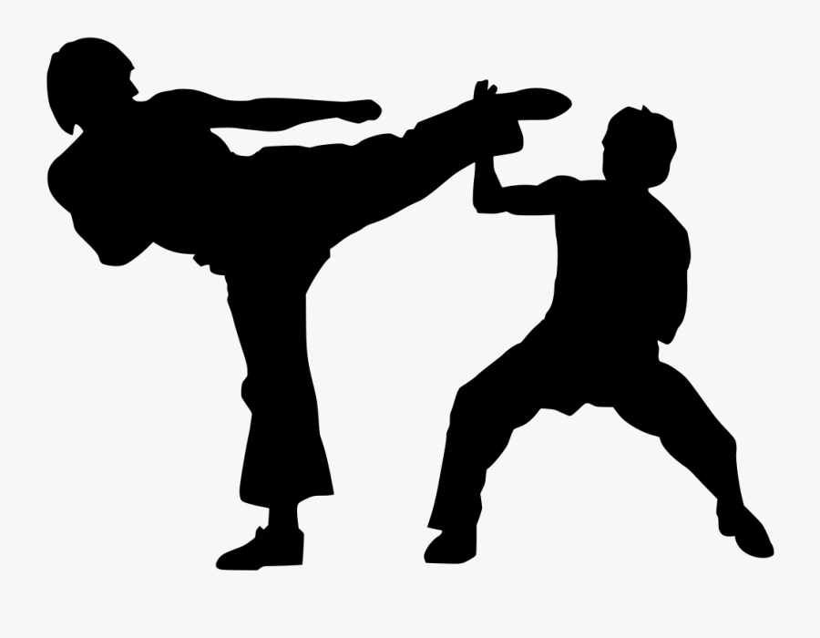 Transparent Kicking Png - Png Karate, Transparent Clipart