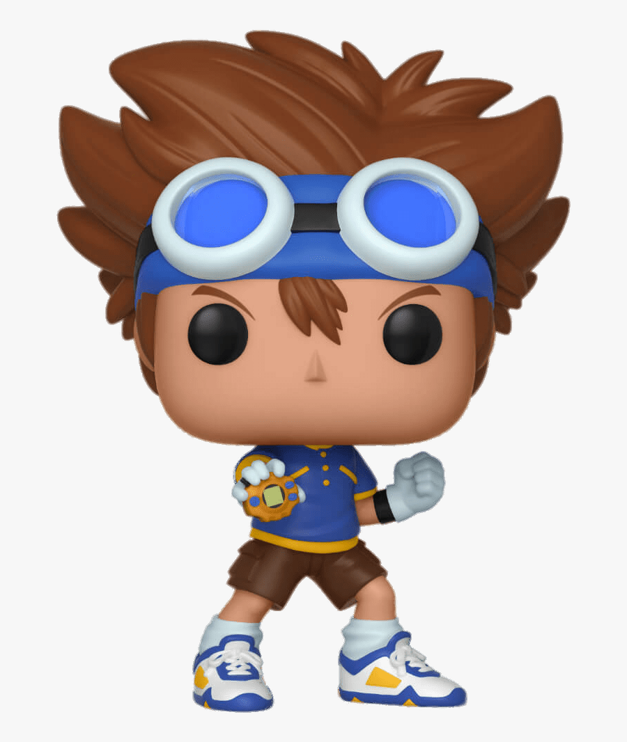 Digimon Character Taichi Kamiya Pop Figurine - Digimon Funko, Transparent Clipart