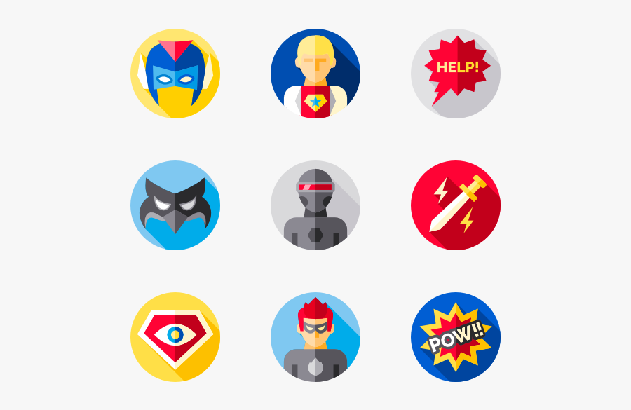 Superhero Png - Superhero - Transparent Superhero Icon Png, Transparent Clipart