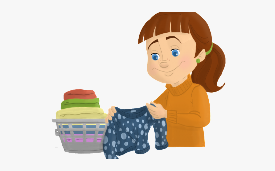 Folding Clothes Clipart Gif, Transparent Clipart