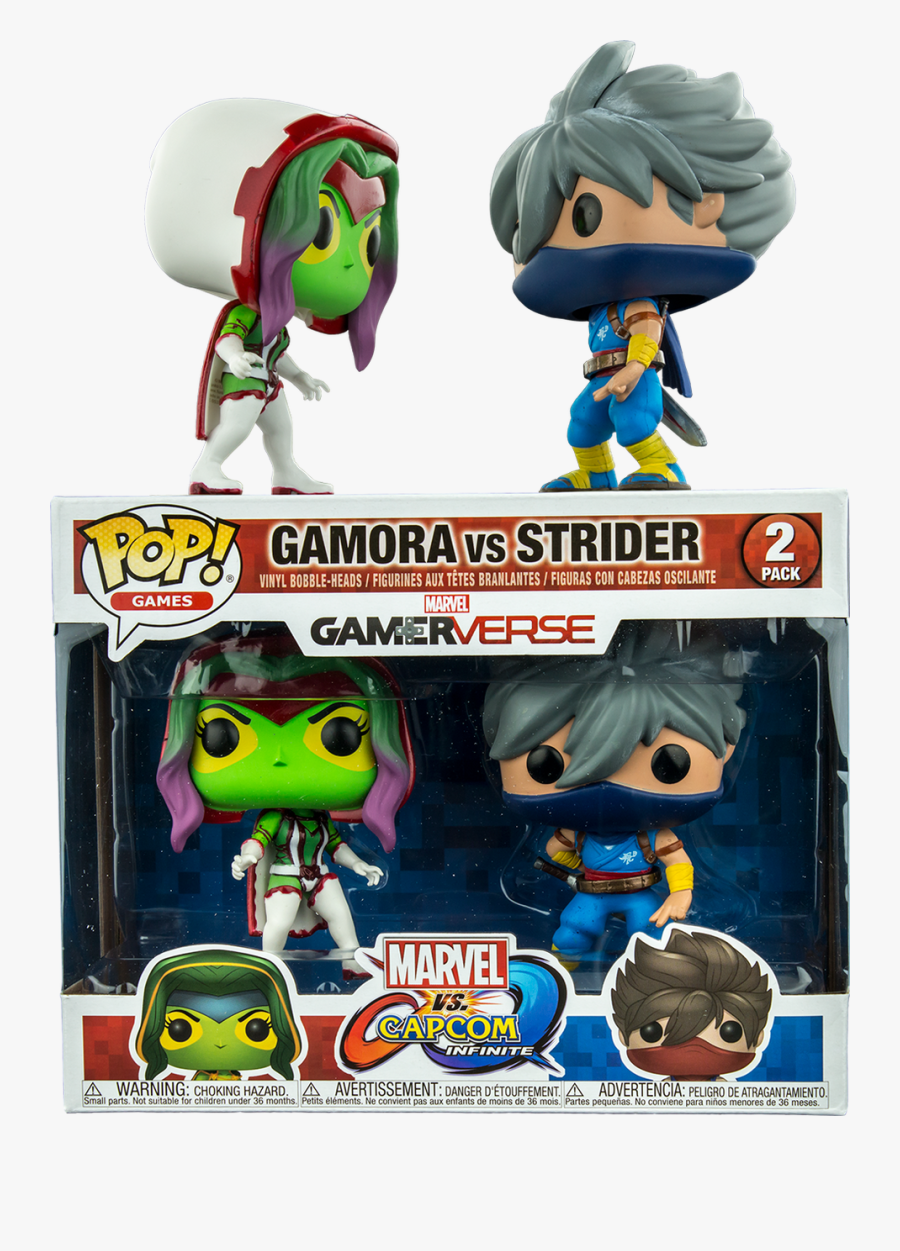 Black Panther Clipart Marvel Vs Capcom - Gamora Vs Strider Pop, Transparent Clipart