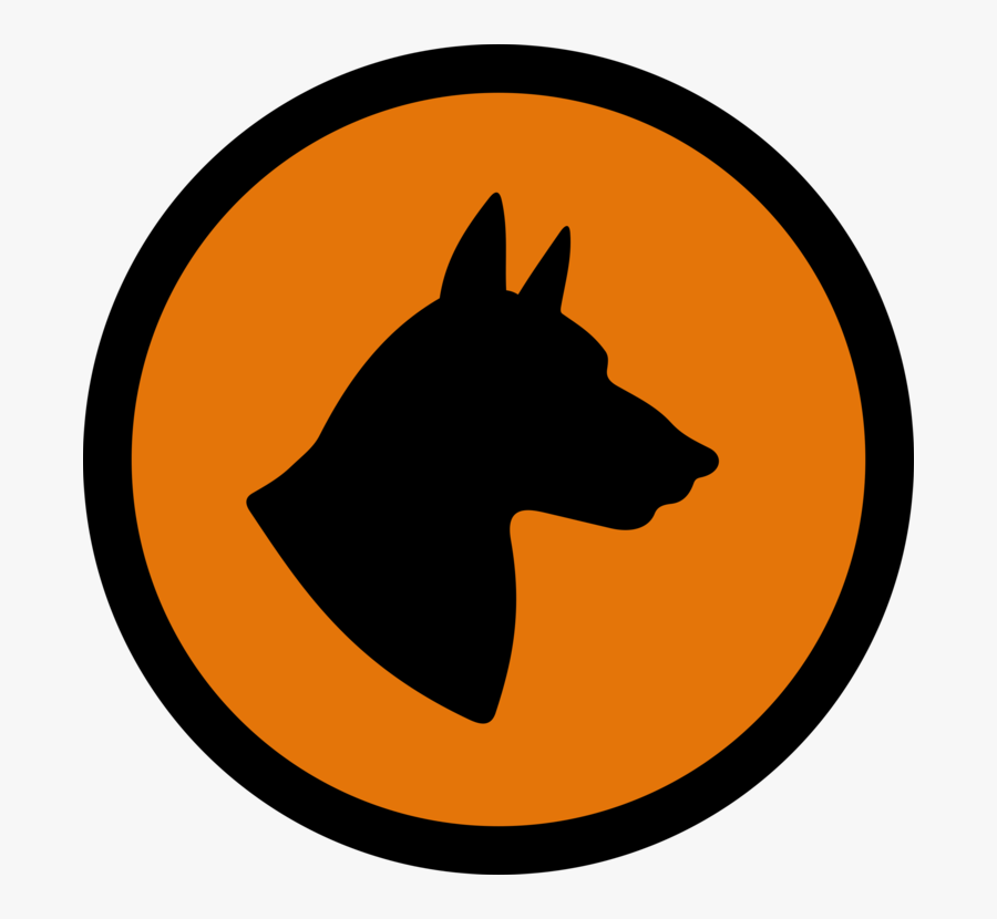 Dog Download Drawing Symbol Cc0 - Husky Logo Orange, Transparent Clipart