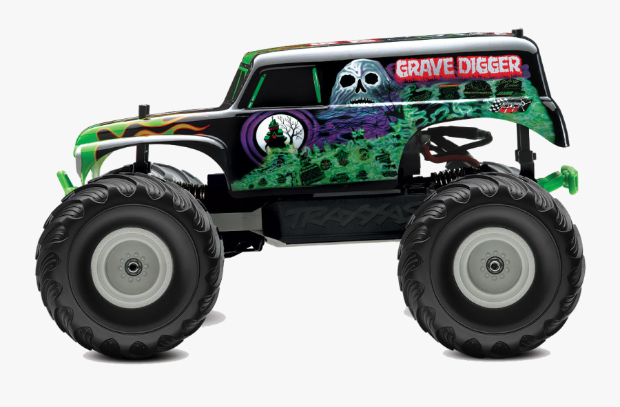 Grave Digger Truck Clip Art, Transparent Clipart