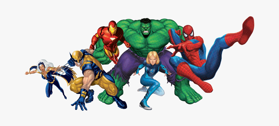 About Us Superheroes Gears - Marvel Super Heroes Png, Transparent Clipart