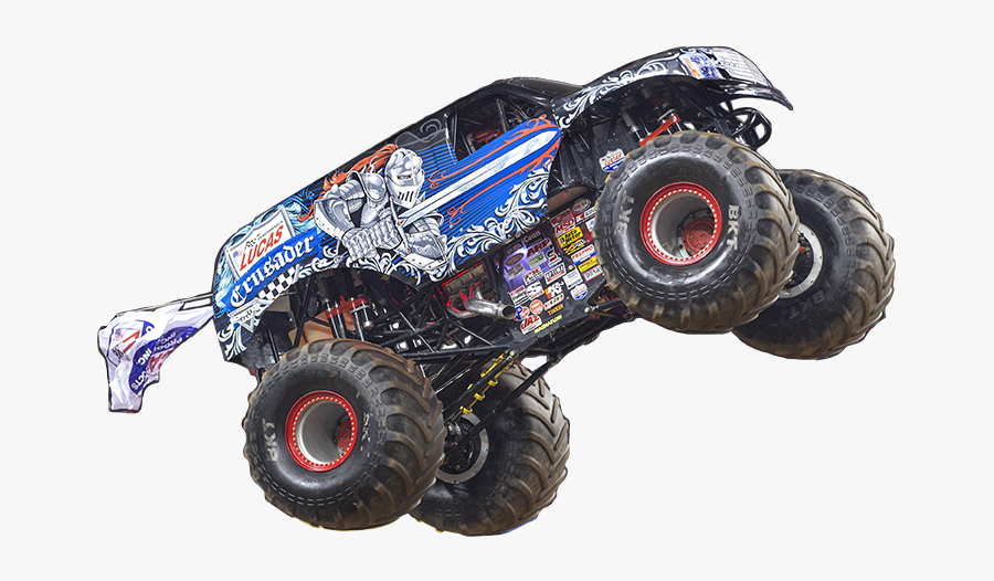 Vector Monster Lagoon - Lucas Oil Crusader Monster Truck, Transparent Clipart