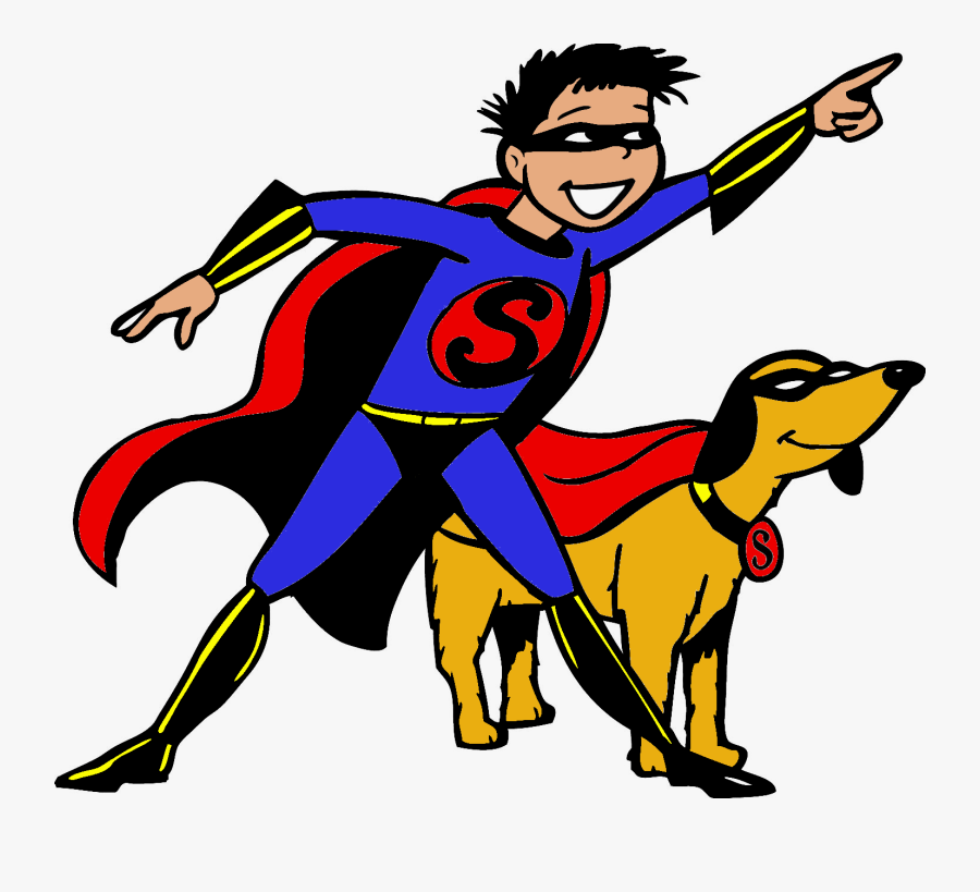Rockingham Free Public Library Superhero - Clip Art, Transparent Clipart