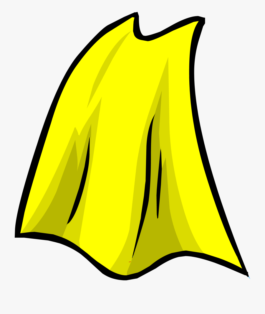 Superhero Cape Png - Cape Clipart Black And White, Transparent Clipart