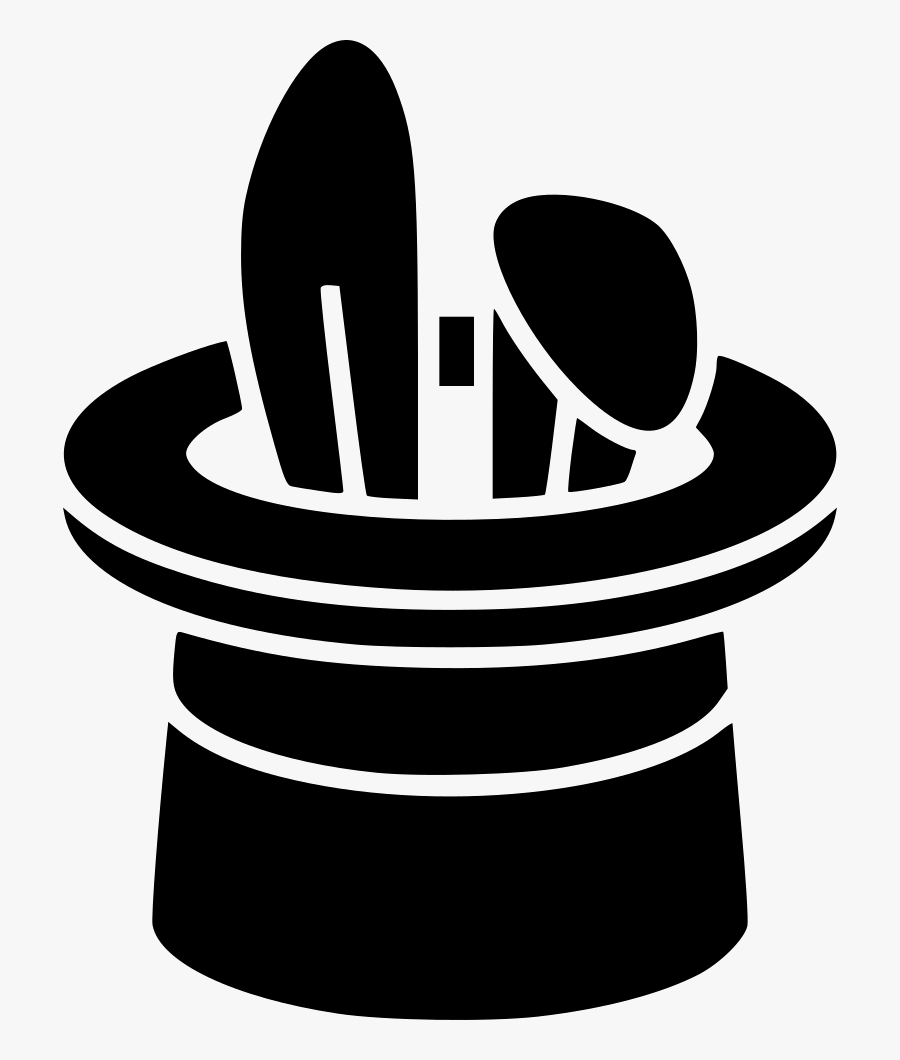 Hats Clipart Circus - Rabbit In Hat Logo, Transparent Clipart