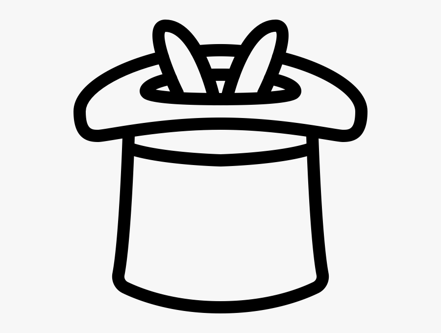 Magic Hat Rubber Stamp - Rubber Stamping, Transparent Clipart