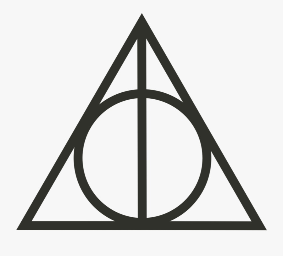 Harry Potter Deathly Hallows Symbol, Transparent Clipart