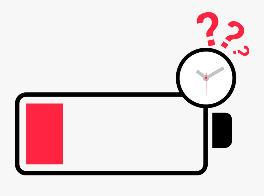 Battery Life Time Countdown Clipart , Png Download, Transparent Clipart