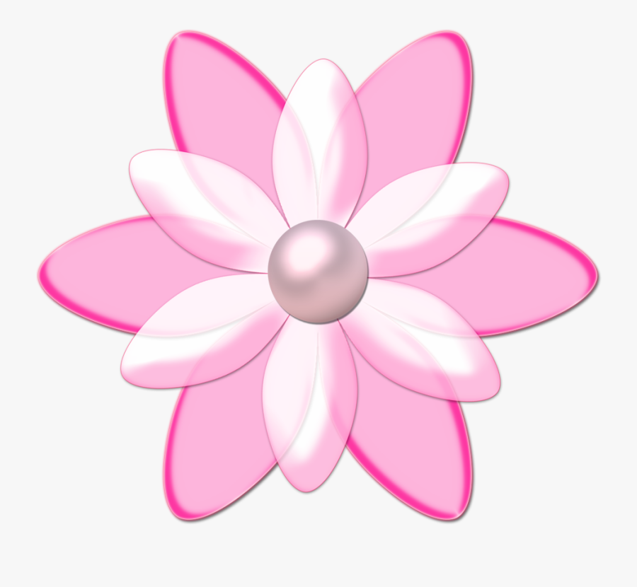 Flor Cor De Rosa Png, Transparent Clipart