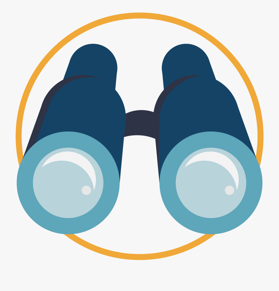A Report, Released In December 2015, By The Recruitment - Binoculars Illustration Png, Transparent Clipart