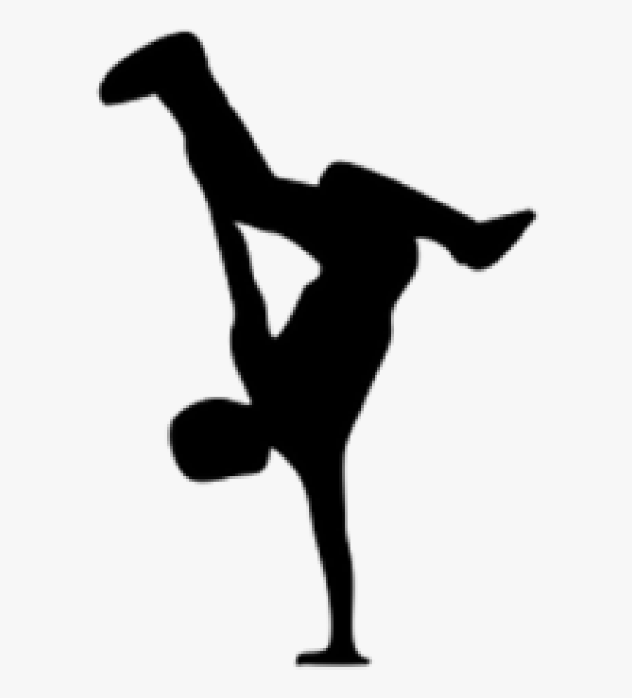 Dancer Silhouette At Getdrawings - Silhouette Street Dancer, Transparent Clipart