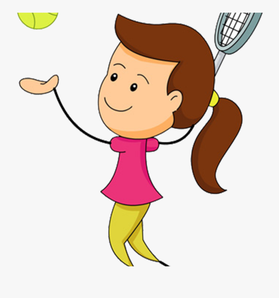 Free Tennis Clip Art Tennis Player Clipart At Getdrawings - Girl Playing Tennis Clipart, Transparent Clipart