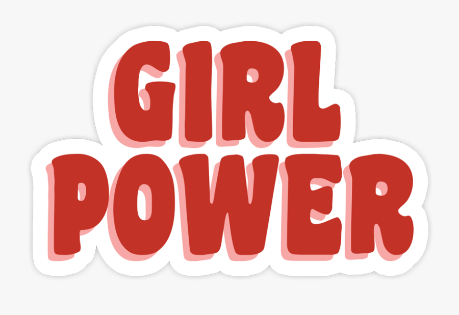 Stuck On Stickers - Transparent Girl Power Stickers , Free Transparent ...