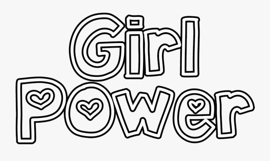#girlpower #text #word #typography #quote #freetoedit, Transparent Clipart