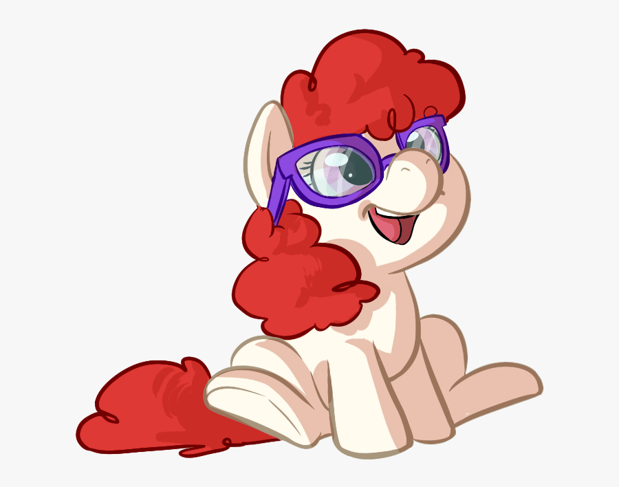Cliparts Peppermint Twist - Mlp Ponies With Glasses, Transparent Clipart