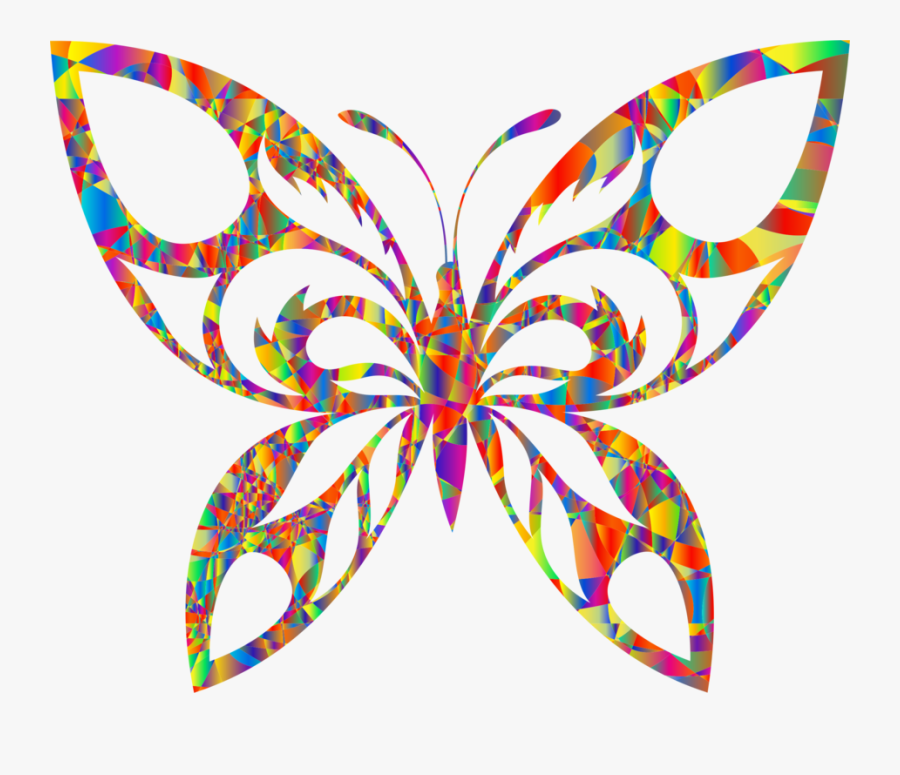 Butterfly,leaf,symmetry - Transparent Silhouette Butterfly, Transparent Clipart
