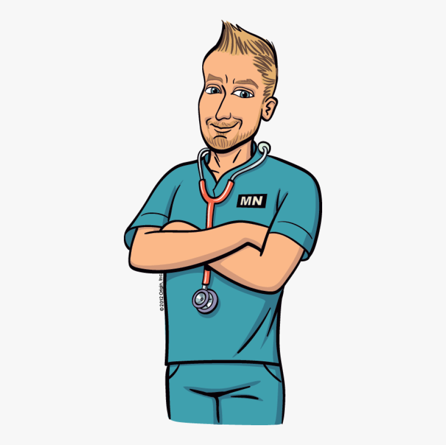 Male Nurse Clipart, Transparent Clipart