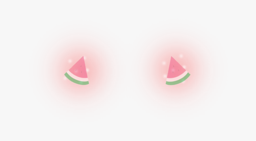 #blush #watermelonblush #watermelon #cute #kawaii #baby - Watermelon, Transparent Clipart