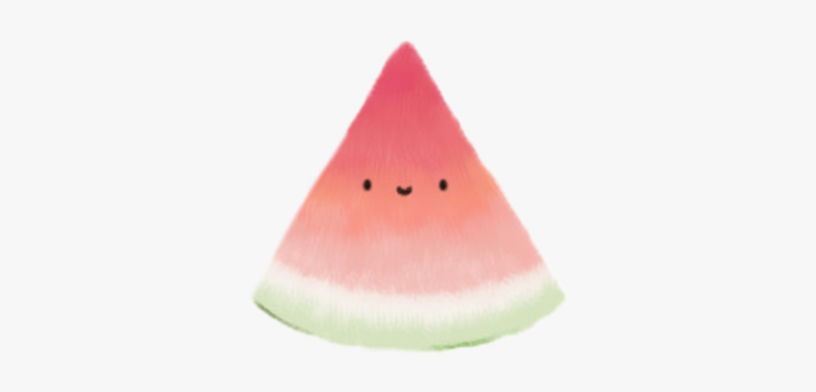 #watermelon #cute #fruit #freetoedit - Watermelon, Transparent Clipart