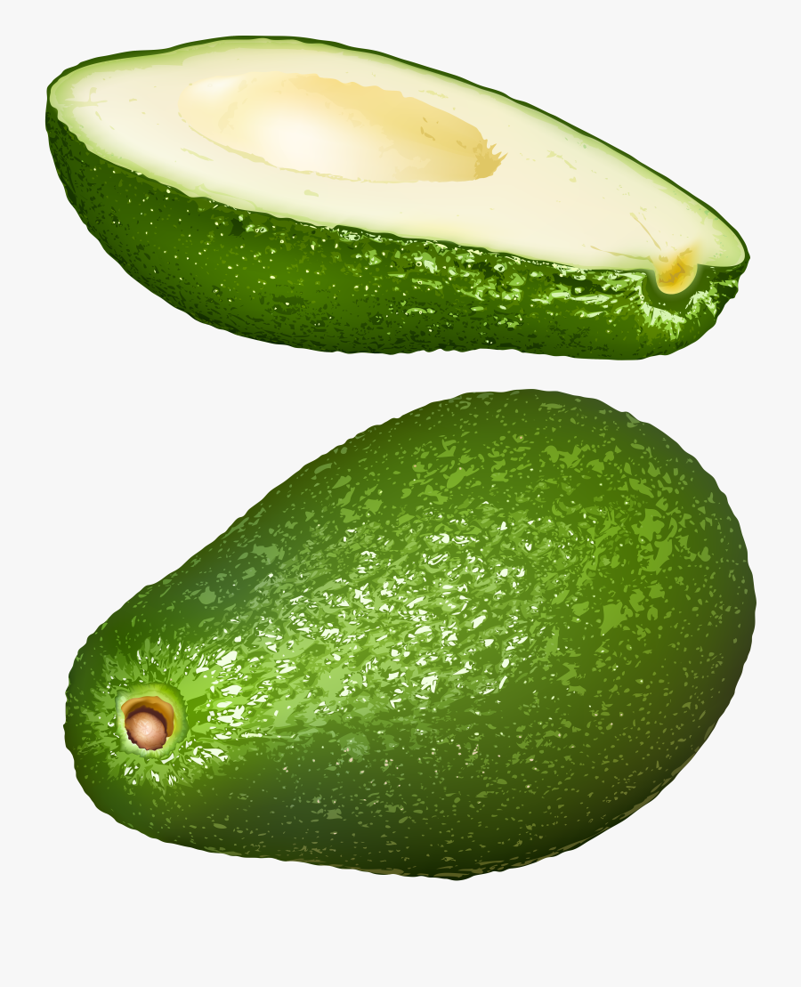 Zucchini Clipart Cute - Green Papaya Avocado, Transparent Clipart