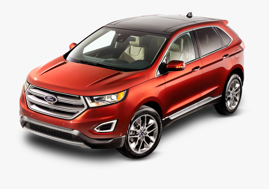 Ford Edge Red Car Png Image - Red Car Ford Edge, Transparent Clipart