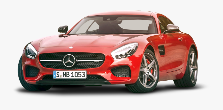 Cars Transparent Red - Mercedes Benz Gtr Pink, Transparent Clipart