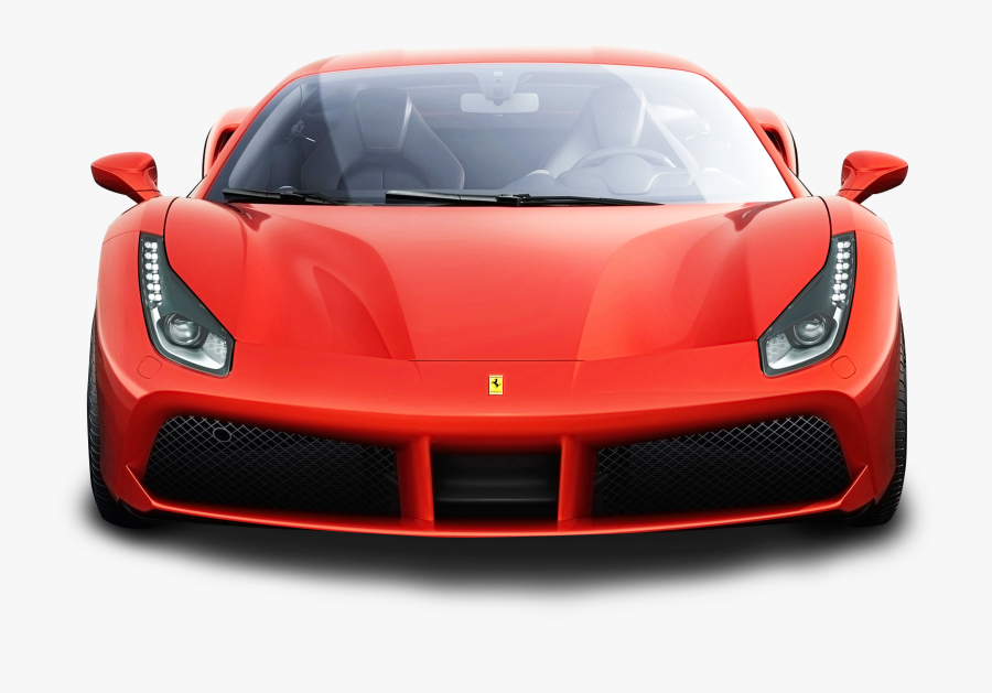 Ferrari 488 Gtb Red Car Png Image - Ferrari Png, Transparent Clipart