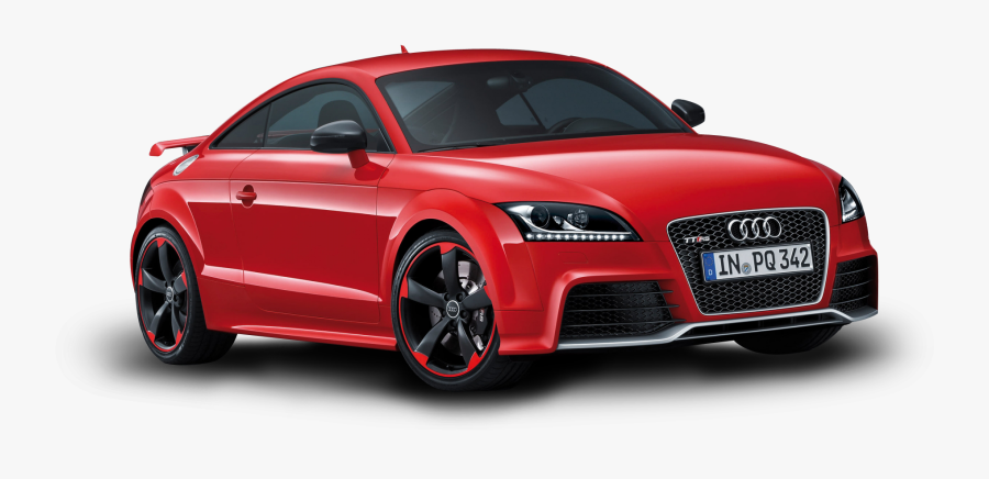 Red Audi Car Png Image - Audi Tt Sport Red, Transparent Clipart