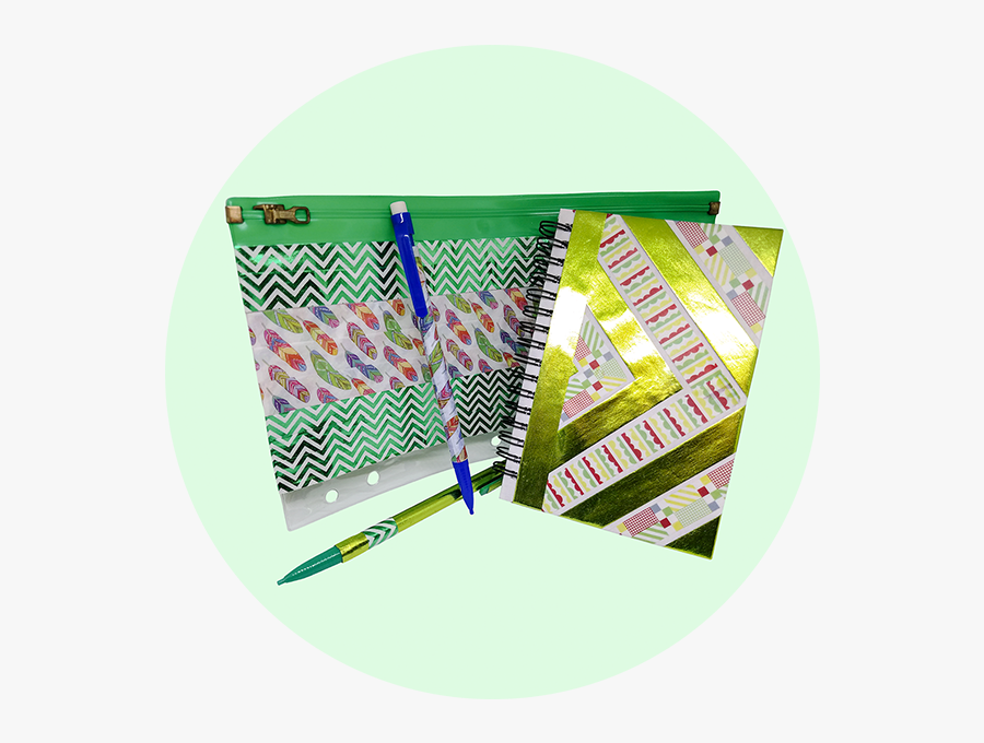 Clip Art Green Washi Tape - Paper, Transparent Clipart