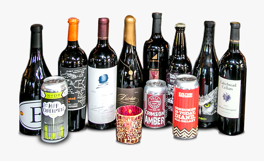 Transparent Alcohol Bottle Png - Glass Bottle, Transparent Clipart