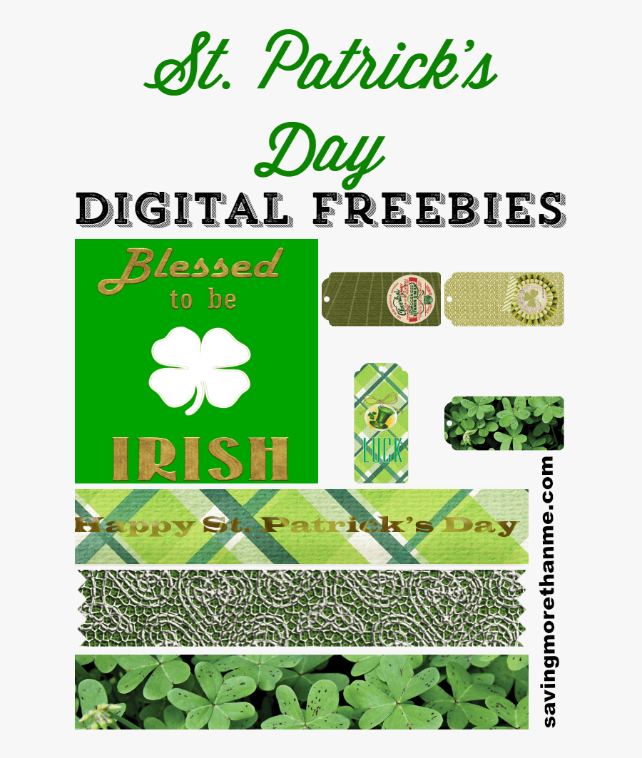 Patrick"s Day Digital Freebies - Illustration, Transparent Clipart