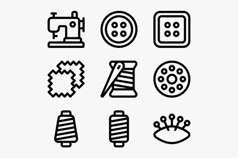 Sewing - Learning Symbol, Transparent Clipart
