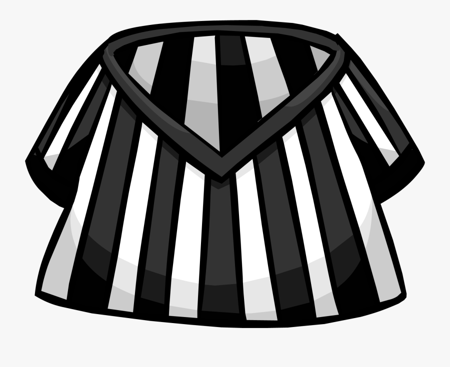 Referee Clipart Black And White - Clip Art Referee Hat, Transparent Clipart