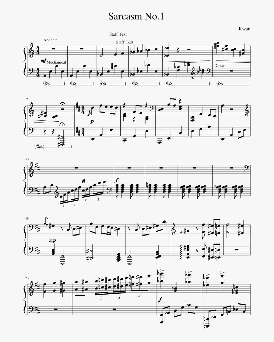 Sheet Music, Transparent Clipart