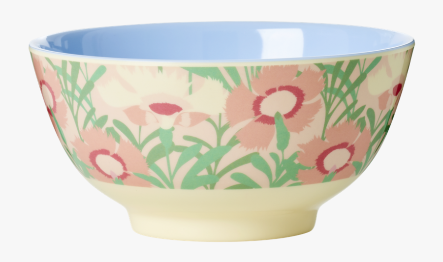 Bowl Transparent Floral - Ceramic, Transparent Clipart