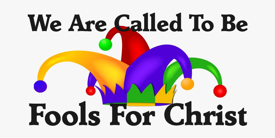 1 Corinthians Fool For Christ, Transparent Clipart