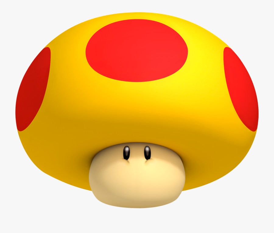New Super Mario Bros - Super Mario Big Mushroom, Transparent Clipart