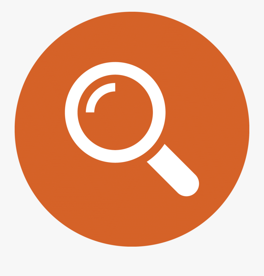 Kite&cleaners - Magnifying Glass White Icon Png, Transparent Clipart