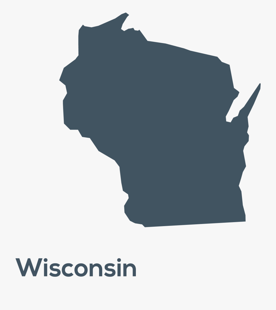 Wisconsin State Clipart, Transparent Clipart