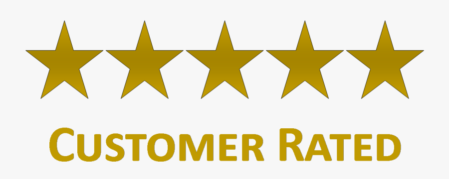 Five Star Rated, Transparent Clipart