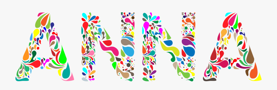 Graphic Design,line,typography - Anna Typography, Transparent Clipart