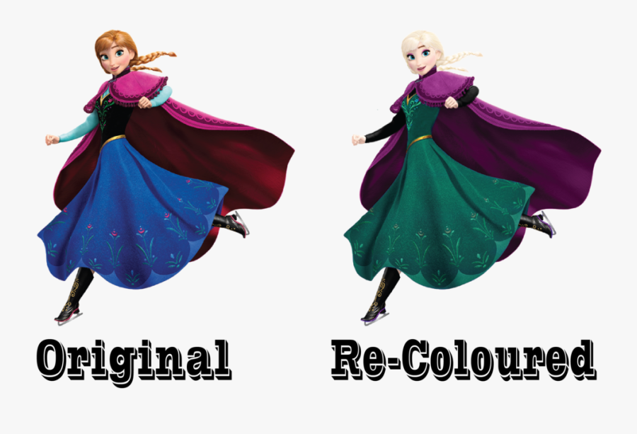 Anna Recolour Coronationelsa Colours By Okuni Evangeline - Anna Frozen Png, Transparent Clipart